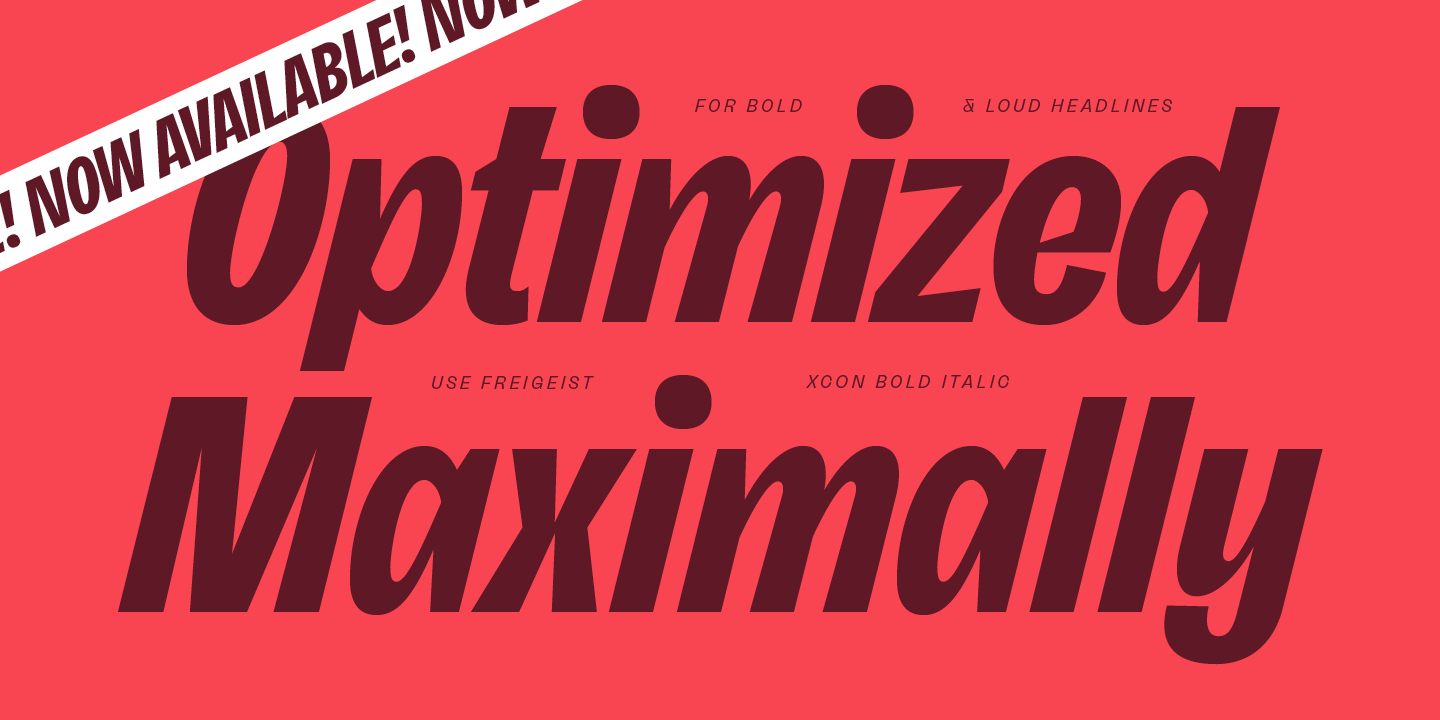 Freigeist Con Light Italic Font preview